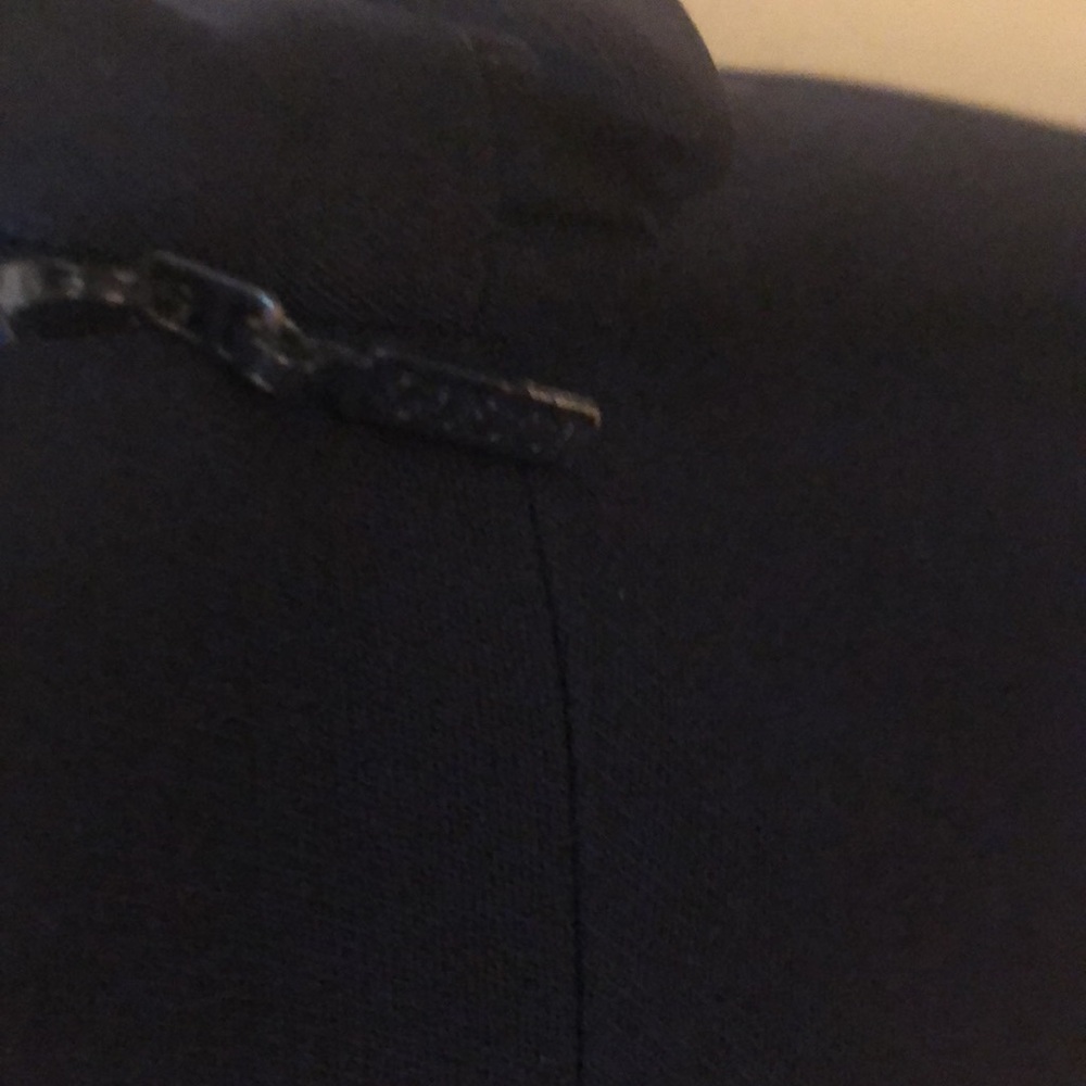 Gucci Navy A-Line Skirt with Belt - Picture 9 of 10